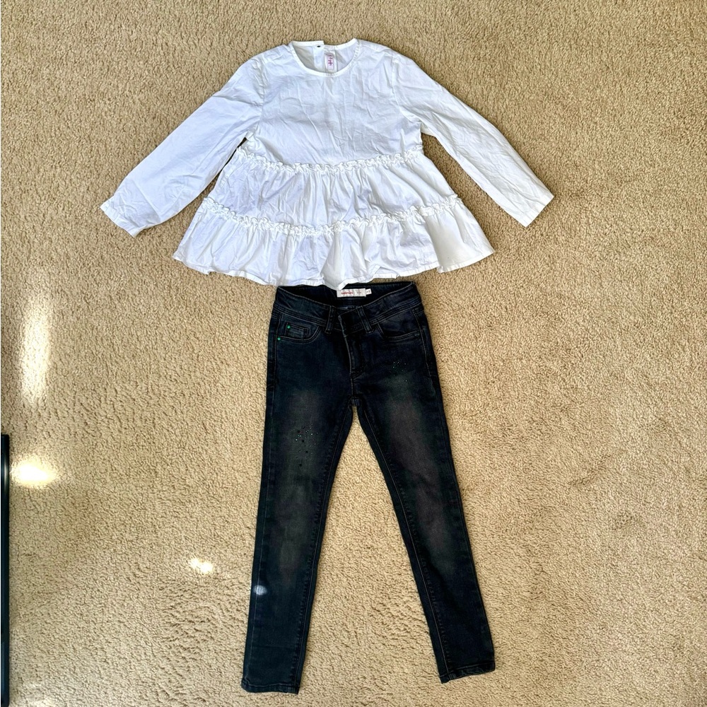 Italy design cute Tops for girls